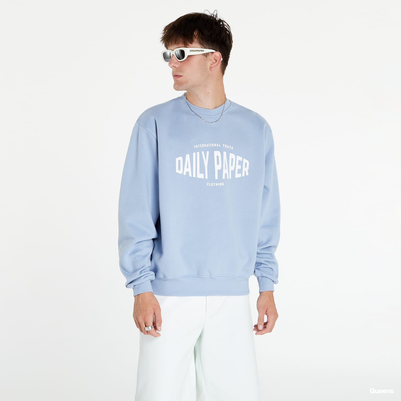 Суитчър DAILY PAPER Youth Sweater Синьо | 2222083, 0