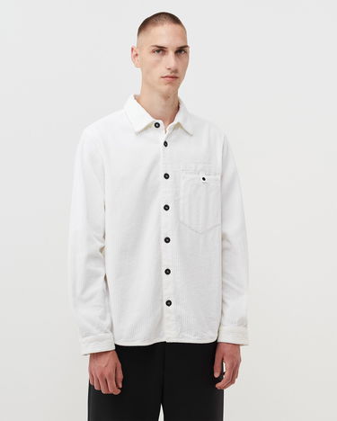 Риза Stone Island Overshirt Corduroy 400 Бяло | 8052572281440, 1