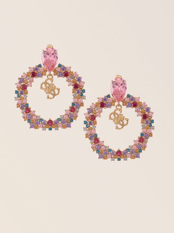 Обеци GUESS Marciano “Giardino Degli Aranci” Earrings Металик | JUBS01613JW, 0