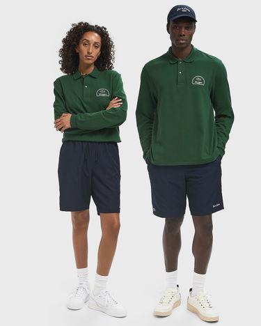 Поло тениска Lacoste BSTN Polo Shirt Long Sleeve Зелено | L1312-132-BSTN, 2