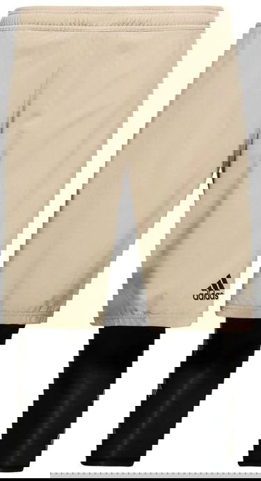 Къси панталони adidas Originals Player Shorts with Tights Бежово | ce0588, 0