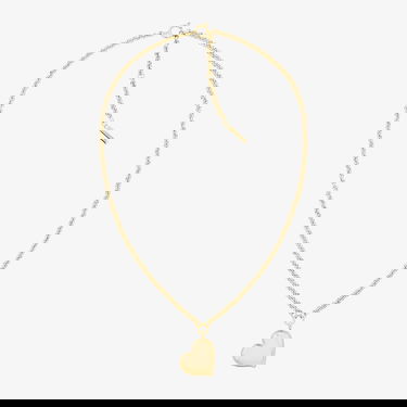 Колие CALVIN KLEIN Heart Pendant Chain Necklace Металик | 35000295, 0