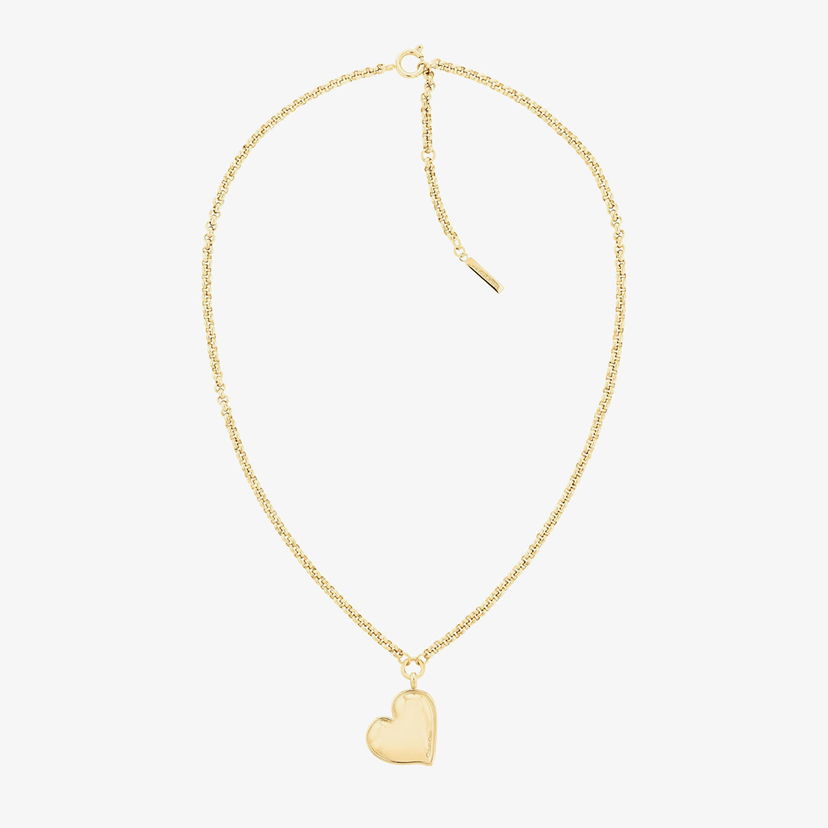 Колие CALVIN KLEIN Heart Pendant Chain Necklace Металик | 35000295