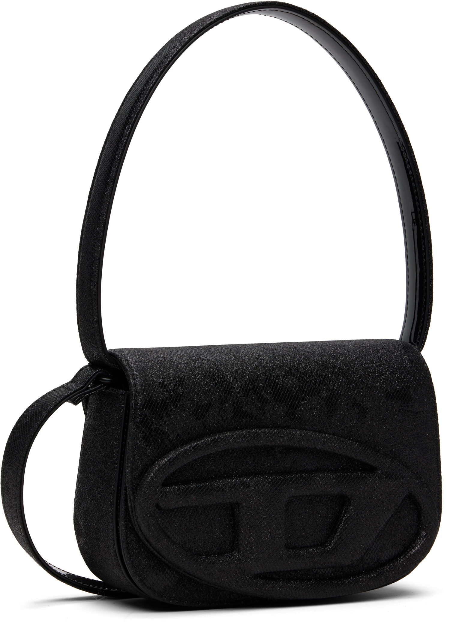 Чанта през рамо Diesel 1DR Glitter Mini Bag Черно | X08396-P5126-T8013, 1