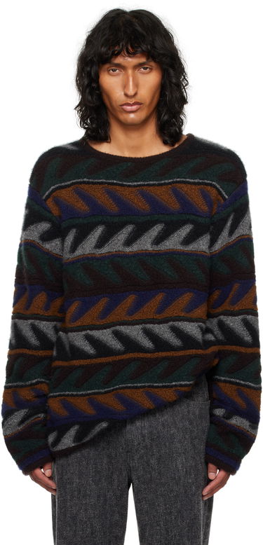 Пуловер The Row Bakou Multicolor Knit Sweater Многоцветен | 782-Y50, 0