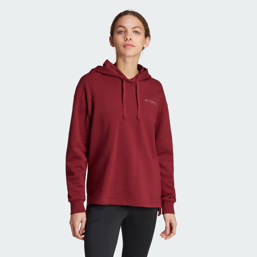 Суитчър adidas Performance Terrex Logo Червено | IB6566, 1