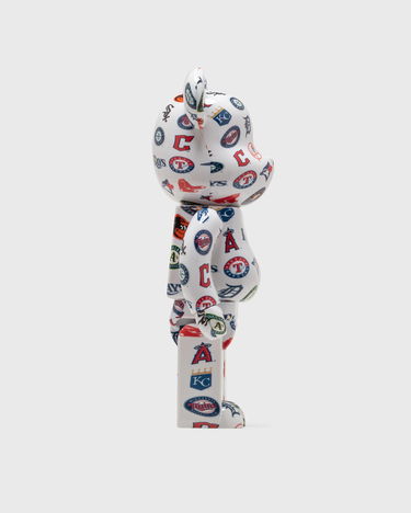 Колекционерско Medicom Toy MLB AMERICAN LEAGUE 1000% BE@RBRICK Figure Бяло | MED1195, 1