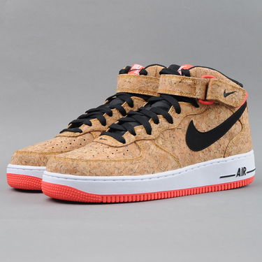 Кецове и обувки Nike Air Force 1 Mid ''Cork'' Бежово | 748282-100, 1