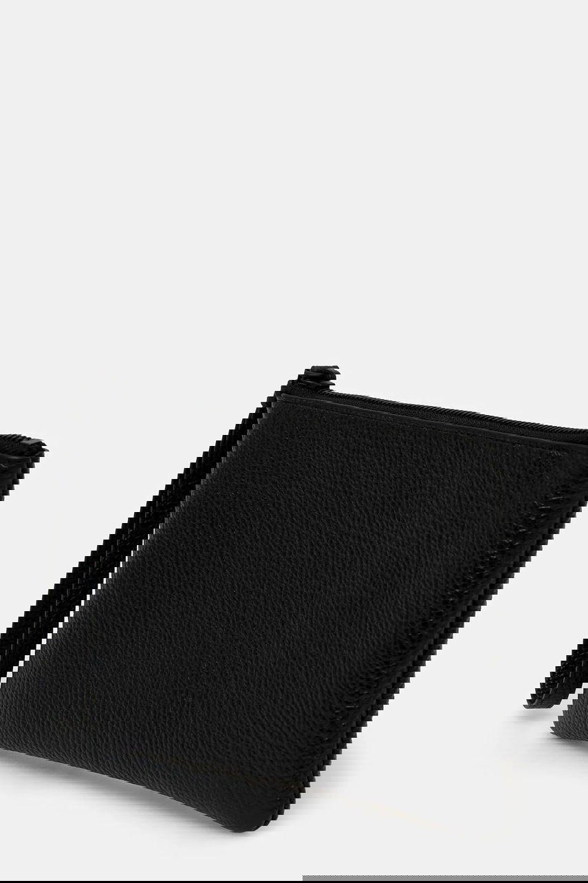 Портфейл Common Projects Pebbled Leather Small Flat Pouch Черно | 9187.7001, 1
