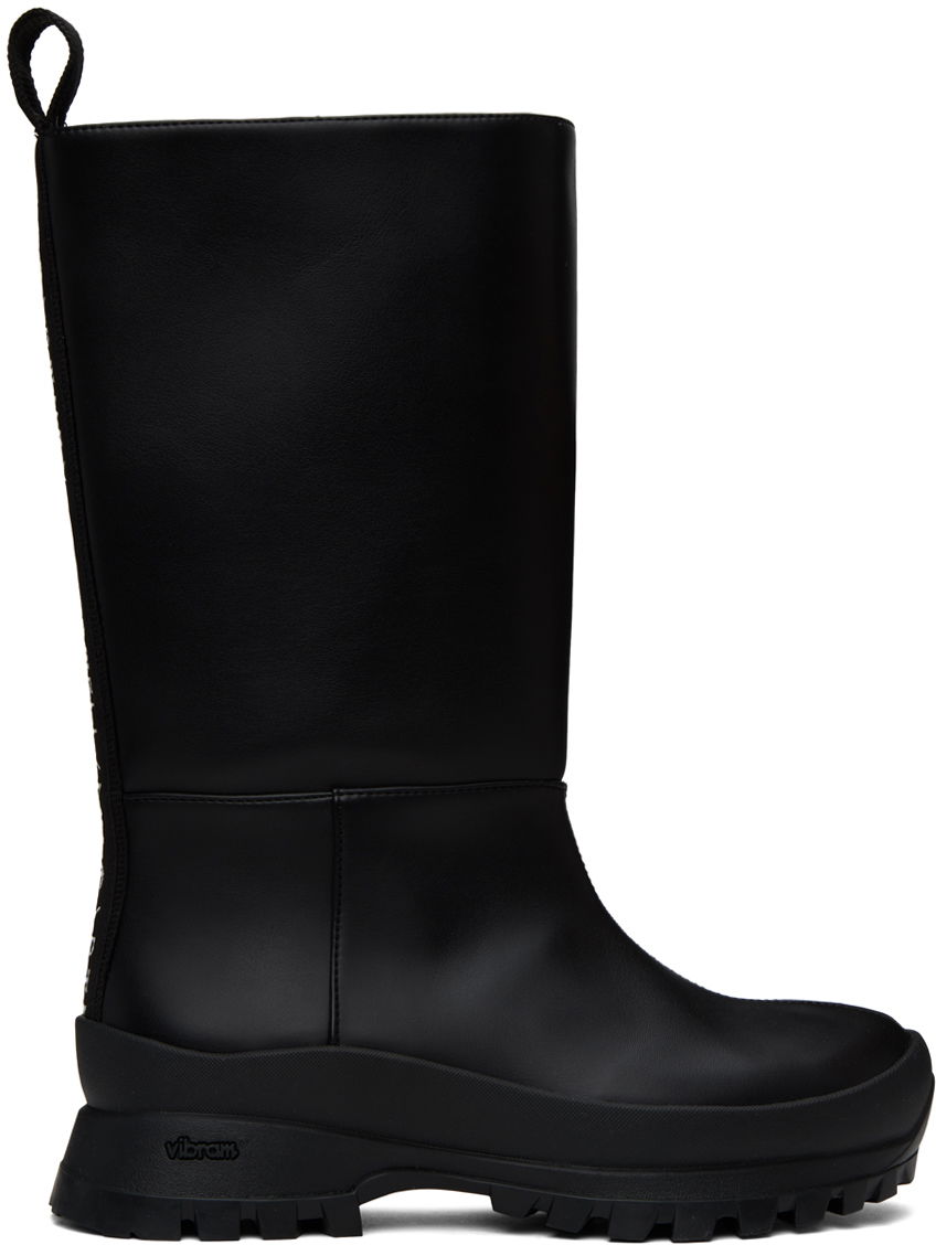 Кецове и обувки Stella McCartney Trace Tubo Boots Черно | 810246E00135, 0