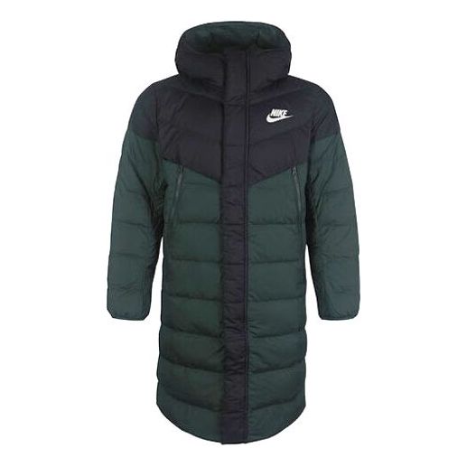 Парка Nike Mid-Length Hooded Down Jacket Зелено | CU0281-045, 0