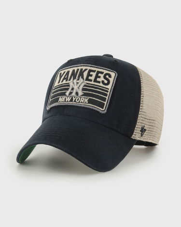 Шапка с козирка '47 Brand New York Yankees Four Stroke '47 CLEAN UP Trucker Cap Черно | B-FRSTK17BXP-VB, 0