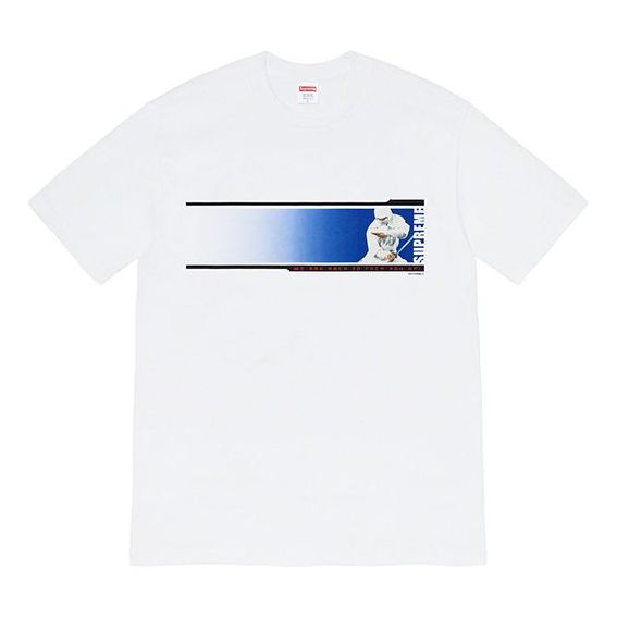 Тениска Supreme FW19 Week 7 Were Back Graphic Print T-Shirt Бяло | SUP-FW19-744