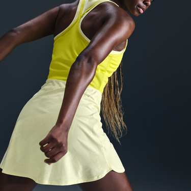 Pокля Nike NikeCourt Slam Dri-FIT Tennis Dress Жълто | FZ6463-331, 2