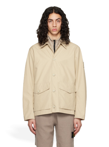 Яке Stone Island Monochromatic Бежово | 7815437F1