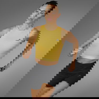 Потник adidas Originals adidas Adizero L CR TANK Жълто | in1171, 2