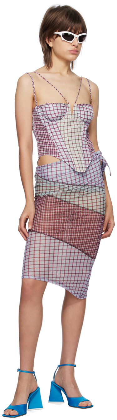 Пола Miaou Miaou Sienna Midi Wrap Skirt Многоцветен | 4031PM2BRS, 3