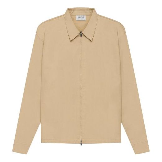 Яке Fear of God Fear of God Essentials Twill Jacket Бежово | FOG-SS21-638