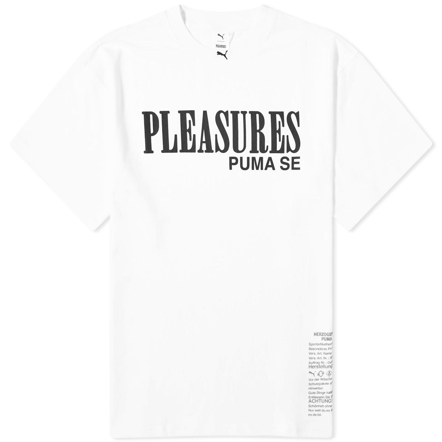 Тениска Puma Pleasures Typo Бяло | 620878-02, 0