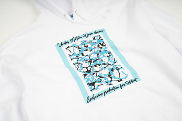 Суитчър Under Native Wave Draws Hoodie White Бяло | UN19, 3