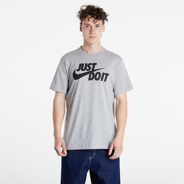 Тениска Nike Sportswear Just Do It Swoosh Tee Сиво | AR5006-063, 0