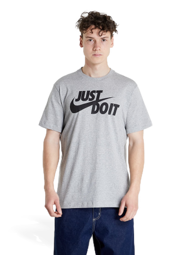 Тениска Nike Sportswear Just Do It Swoosh Tee Сиво | AR5006-063