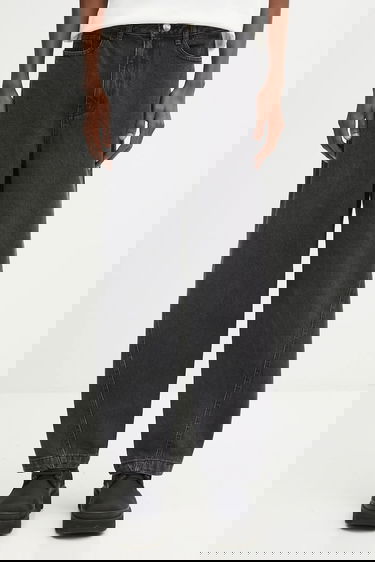 Дънки ADER ERROR Ader Error Wide-Leg Curved Seam Denim Jeans Черно | BN42FYJE0104BK, 0