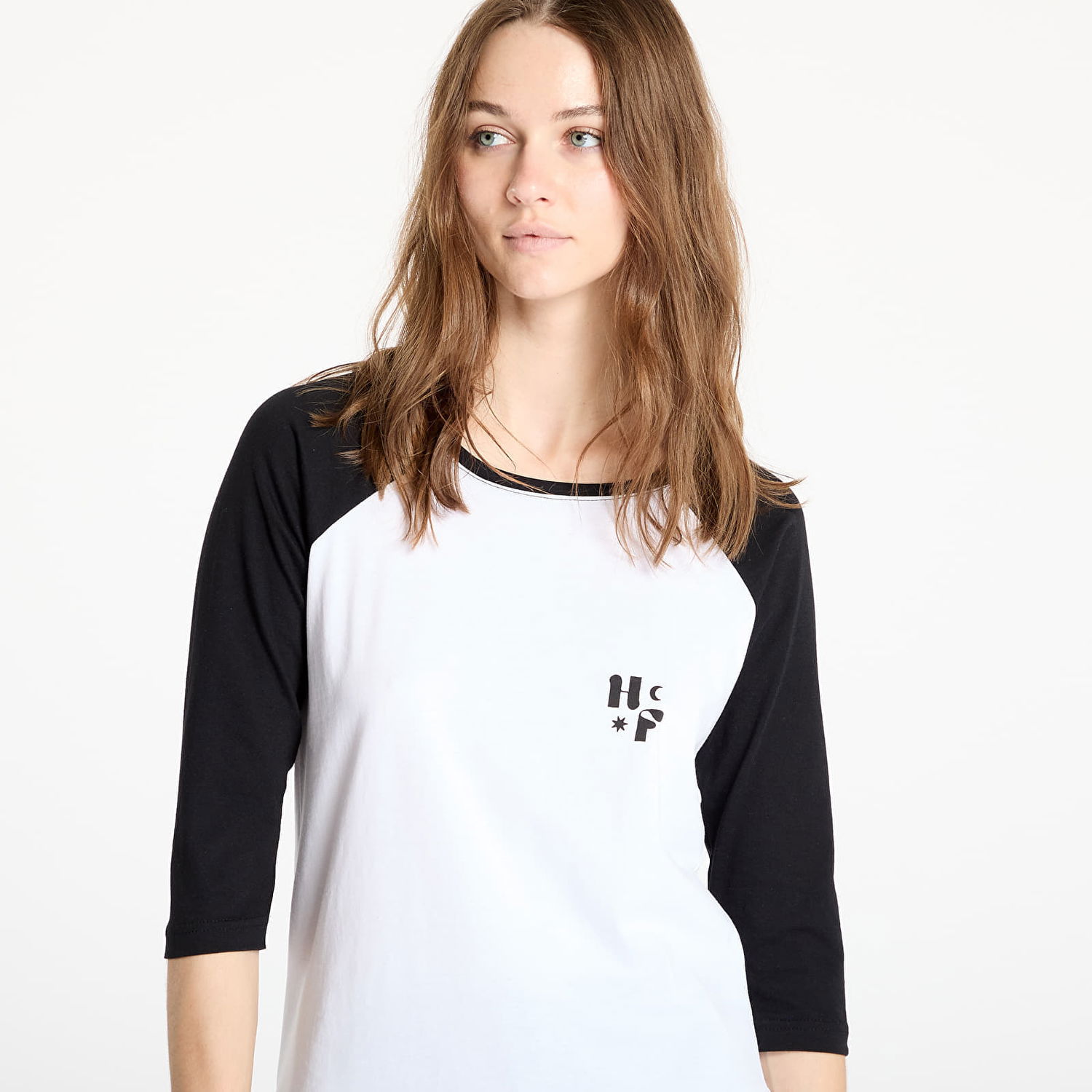 Тениска Horsefeathers Horsefeathers Kirby Baseball T-Shirt Черно | SW942D, 1