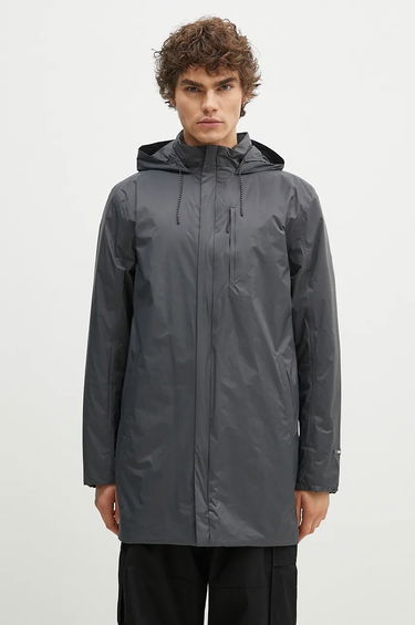 Парка Rains Padded Nylon Coat Сиво | 15480.SLATE, 0