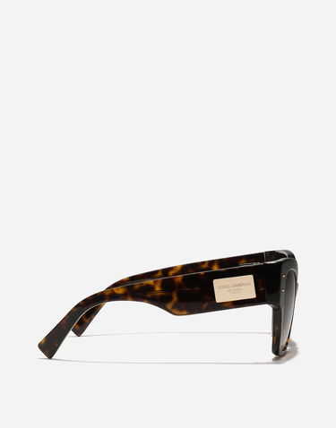 Слънчеви очила Dolce & Gabbana Logo Plaque Sunglasses Кафяво | VG447BVP2139V000, 2