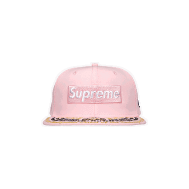 Шапка с козирка Supreme Undisputed Box Logo New Era Розово | FW21H53 PINK, 0