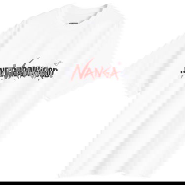 Тениска Neighborhood Nanga Collaboration Graphic T-Shirt, Size Large Бяло | 242PCNNN-ST01-WHT, 0