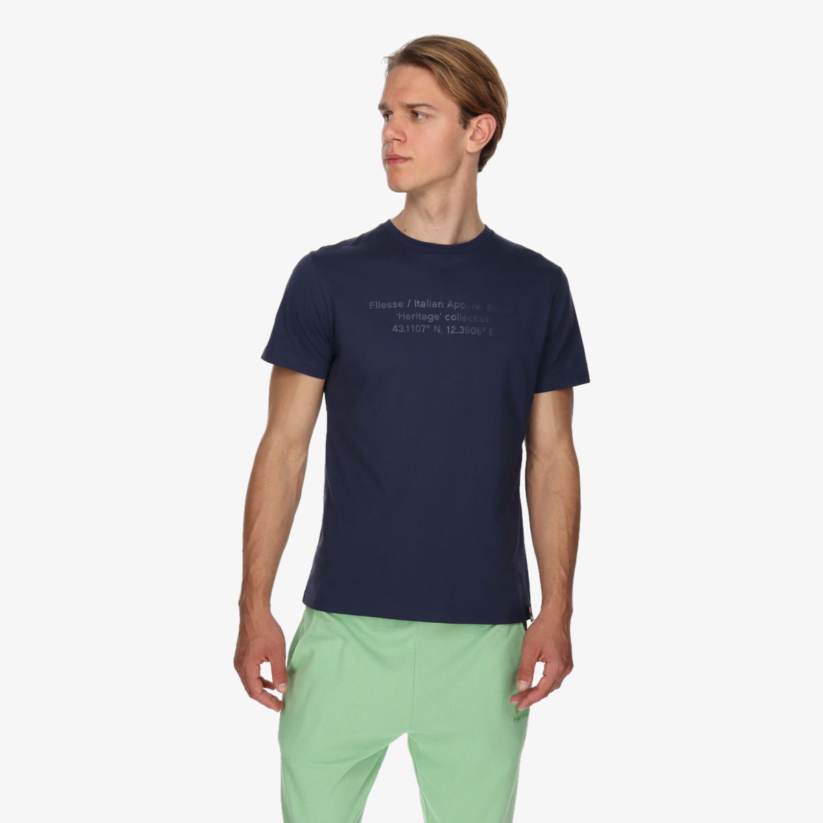 Тениска Ellesse Heritage Collection Graphic T-Shirt Тъмно синьо | ELA231M802-02, 0