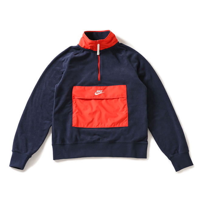 Суитчър Nike Warm Pullover with Pocket Синьо | 929098-451