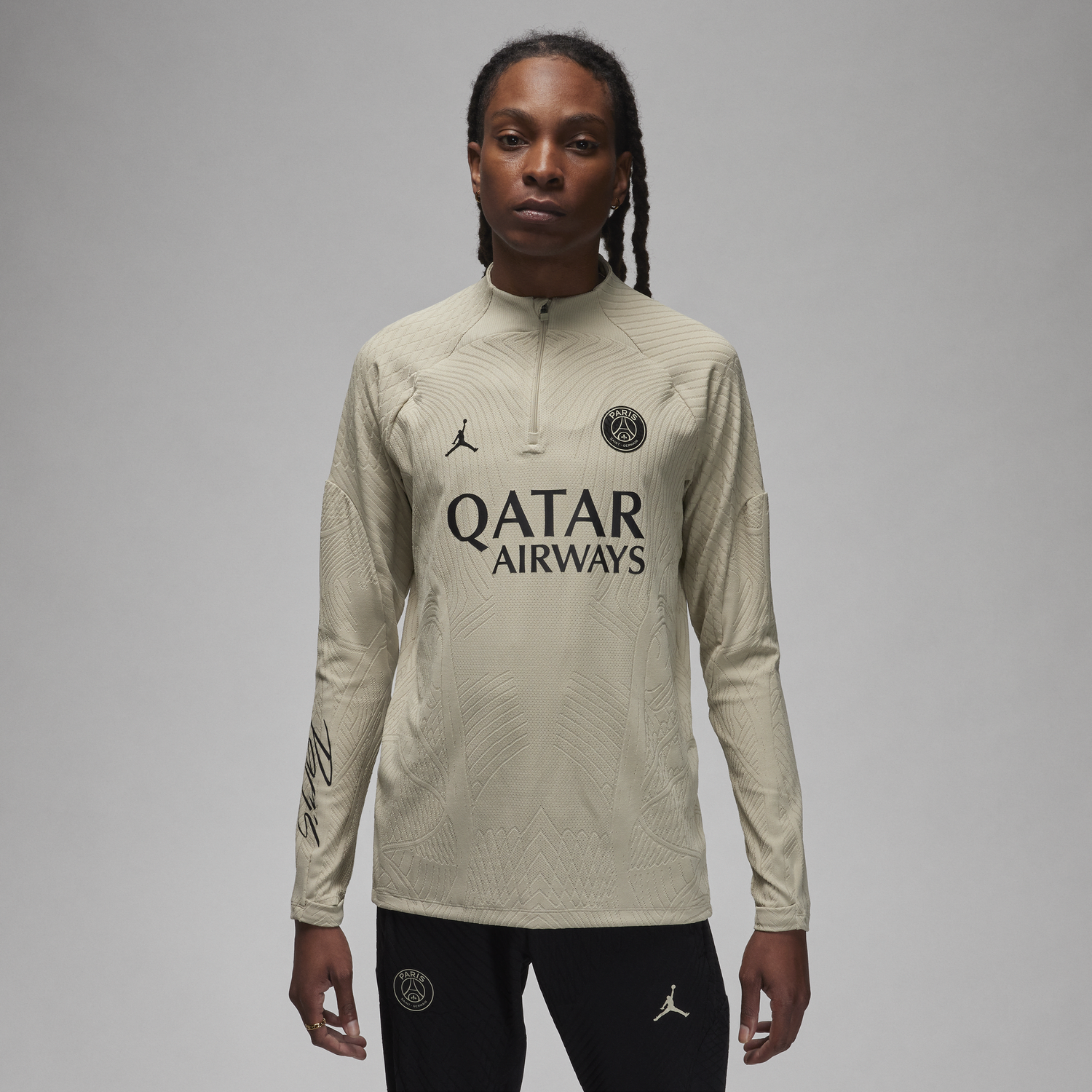 Тениска Jordan Dri-FIT ADV Paris Saint-Germain Strike Elite Бежово | DZ0696-231, 0
