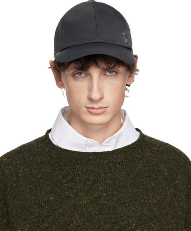 Шапка с козирка AMI Nylon Ami De Coeur Stud Baseball Cap Зелено | H25UCP268.PA0035, 0