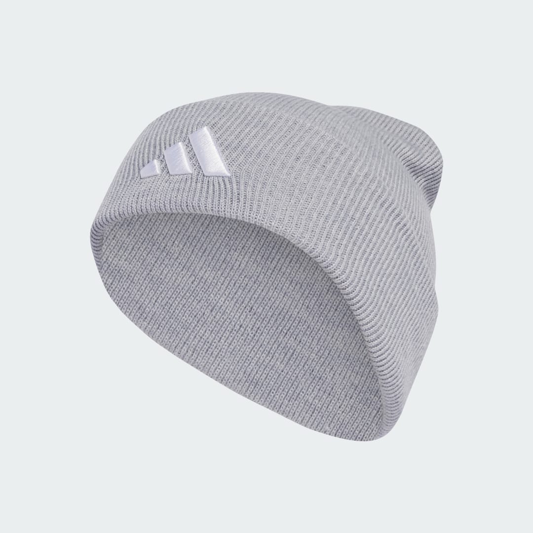 Шапка adidas Performance New Logo Cuffed Beanie Сиво | JX5746, 0