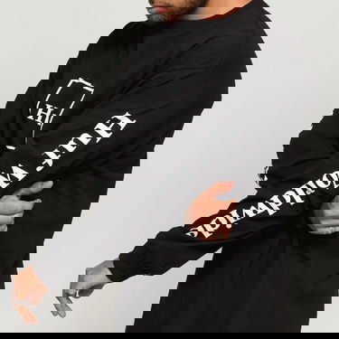 Тениска HUF LS Essentials Domestic Tee Черно | 050363, 3