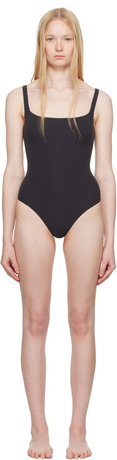 боди SKIMS SKIMS Fits Everybody Square Neck Bodysuit Черно | BD-THG-9224, 0