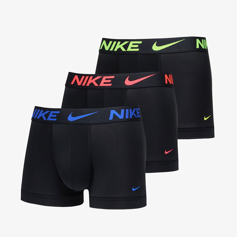 Боксерки Nike Dri-FIT Essential Micro Trunk 3-Pack Multicolor Черно | 0000KE1156-PBR