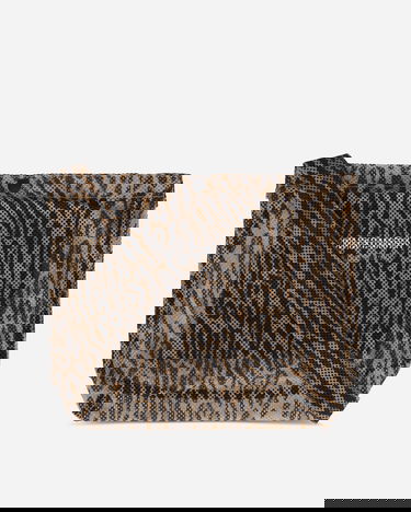 Чанта през рамо WACKO MARIA Speak Easy Leopard Print Mesh Shoulder Bag Кафяво | 25SS-WMA-BG04 BEIGE, 1