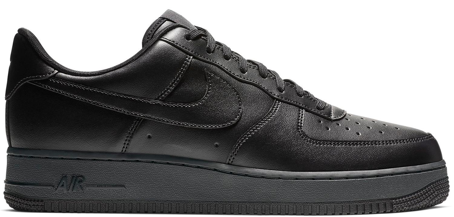 Кецове и обувки Nike Air Force 1 Flyleather Black Черно | BV1391-001, 0