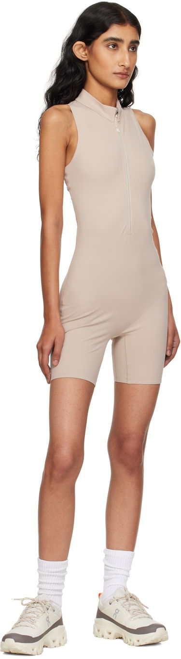 боди On Running Zendaya Edition Gloria Sleeveless Mock Neck Bodysuit Бежово | 1WF31040603, 3