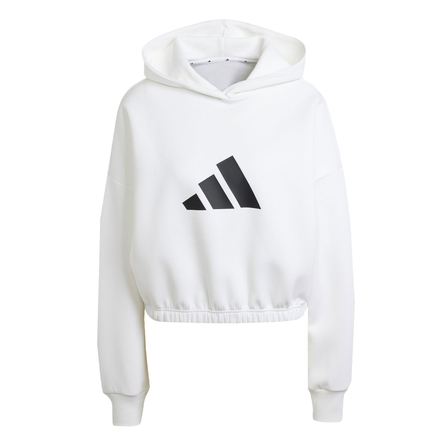 Суитчър adidas Performance Cropped Hoodie Бяло | JE0137, 0
