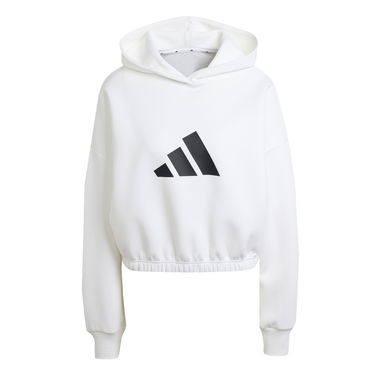 Суитчър adidas Performance Cropped Hoodie Бяло | JE0137, 0