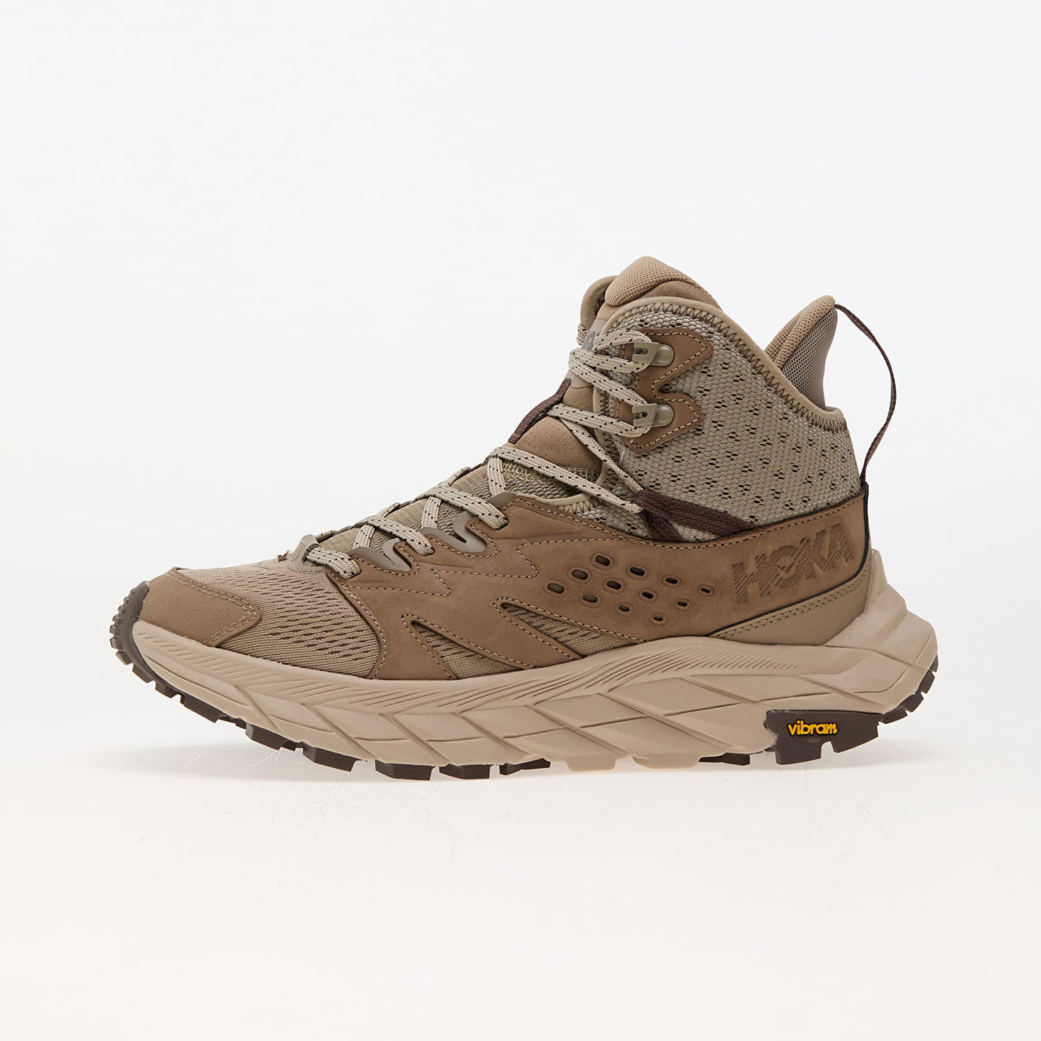Кецове и обувки Hoka One One Anacapa Breeze Mid Dune/ Oxford Tan Кафяво | 1134505-DOTN, 0