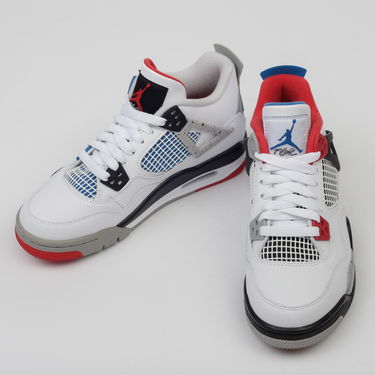 Кецове и обувки Jordan Jordan 4 Retro GS Бяло | 408452-146, 2