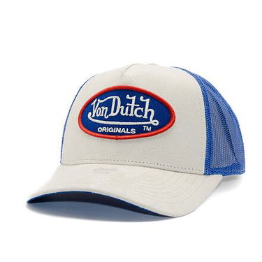 Шапка с козирка Von Dutch Von Dutch Trucker Boston Suede Cap Бяло | VD-7030828, 0