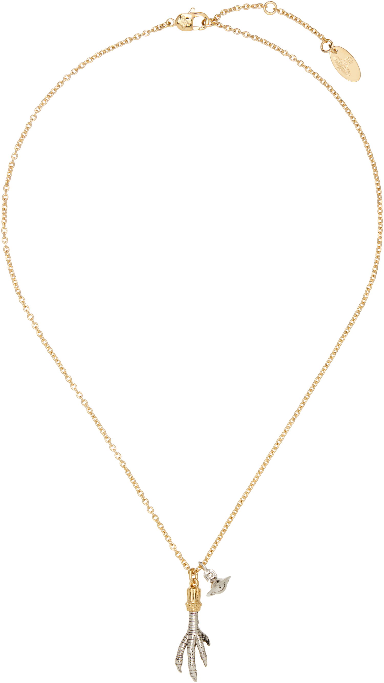Колие Vivienne Westwood Joselita Claw and Orb Pendant Necklace Многоцветен | 630203H8-02W018-, 0