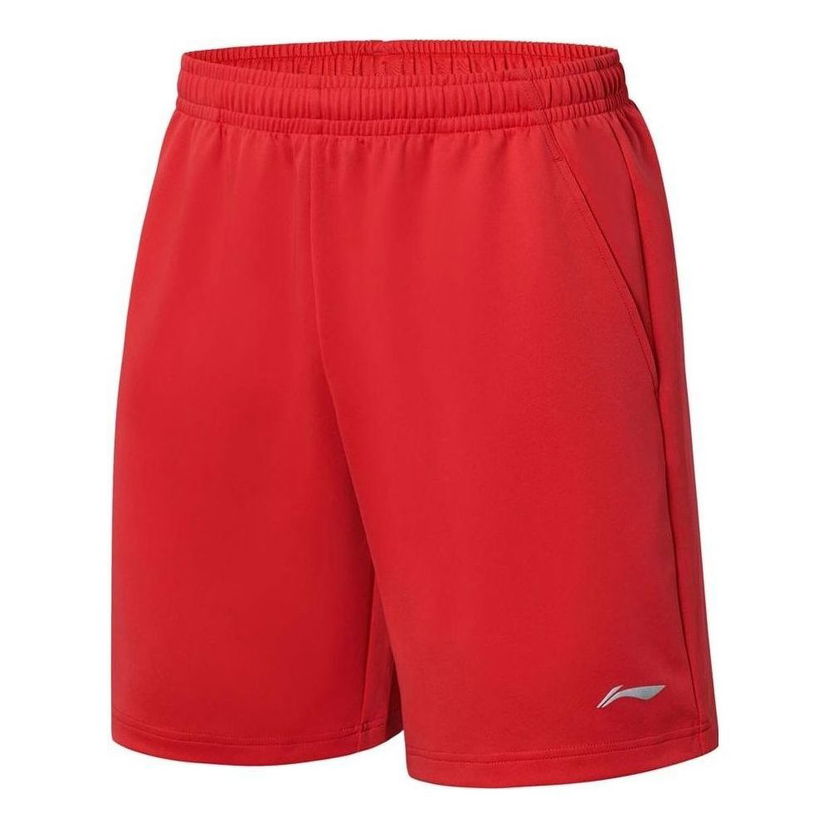 Къси панталони Li-Ning Knit Training Shorts Червено | AKYT063-3
